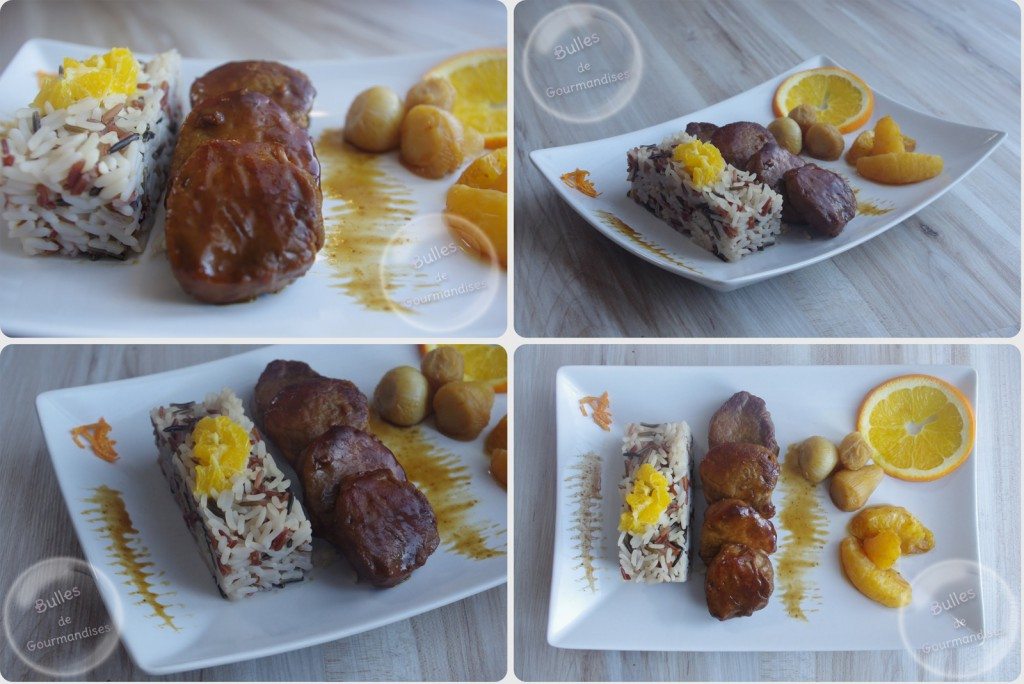 Filet mignon de porc à l'orange, au miel et petits oignons | Bulles de