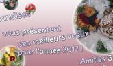 Meilleurs Voeux pour l’année 2012… pleine de gourmandises !