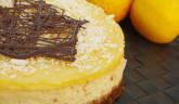 Cheese-cake fondant au citron de Cécilia pour la Ronde Interblogs n°26