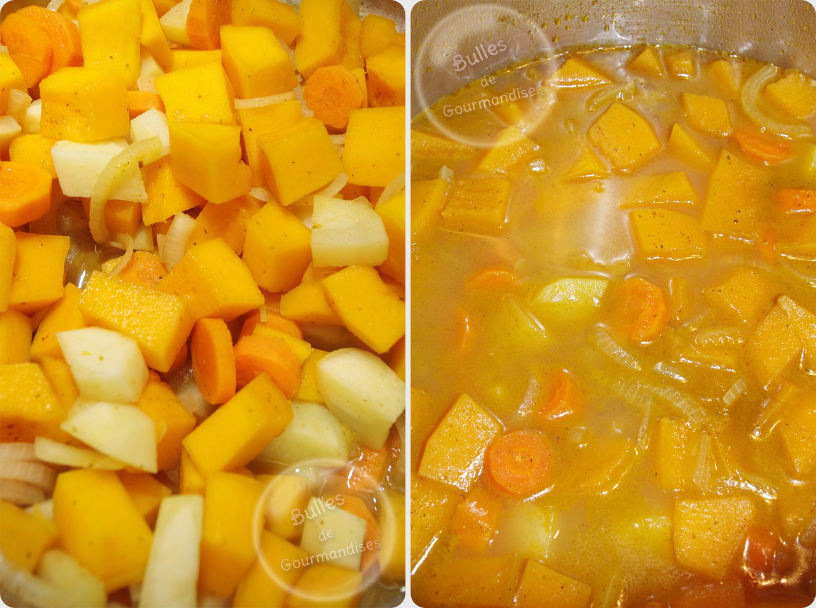 Veloute De Butternut Oriental Au Kiri Bulles De Gourmandises