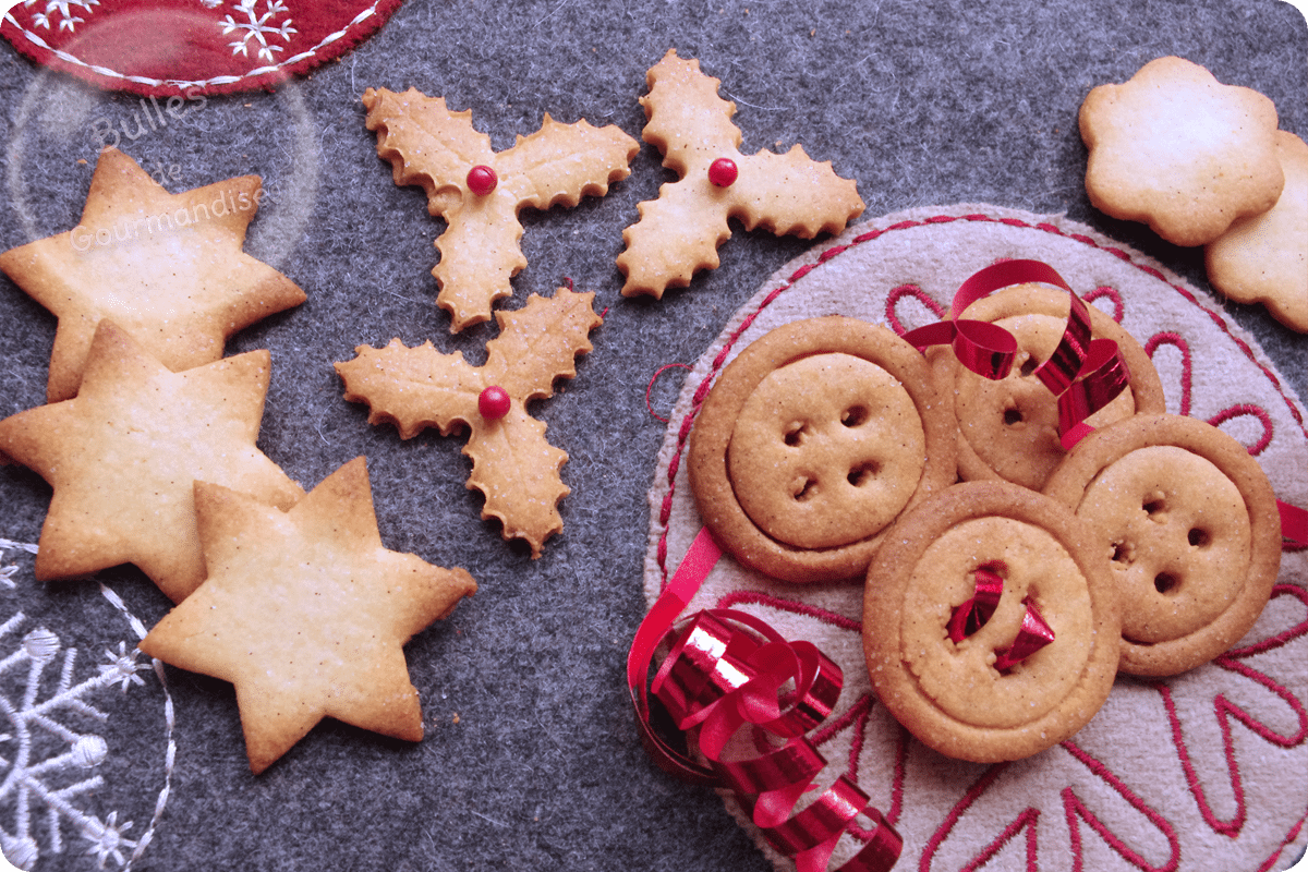 Un cadeau de Noël : La recette authentique des sablés de Noël 