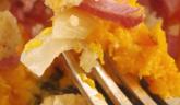 Crumble de courge butternut au parmesan, bacon et oignons… un goût de paradis !!!