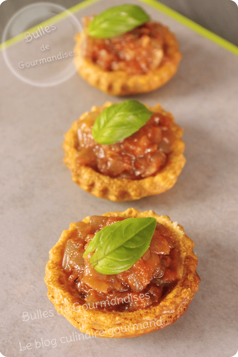 Mini tartelettes Apéro !!  Les petits plats de Christopher